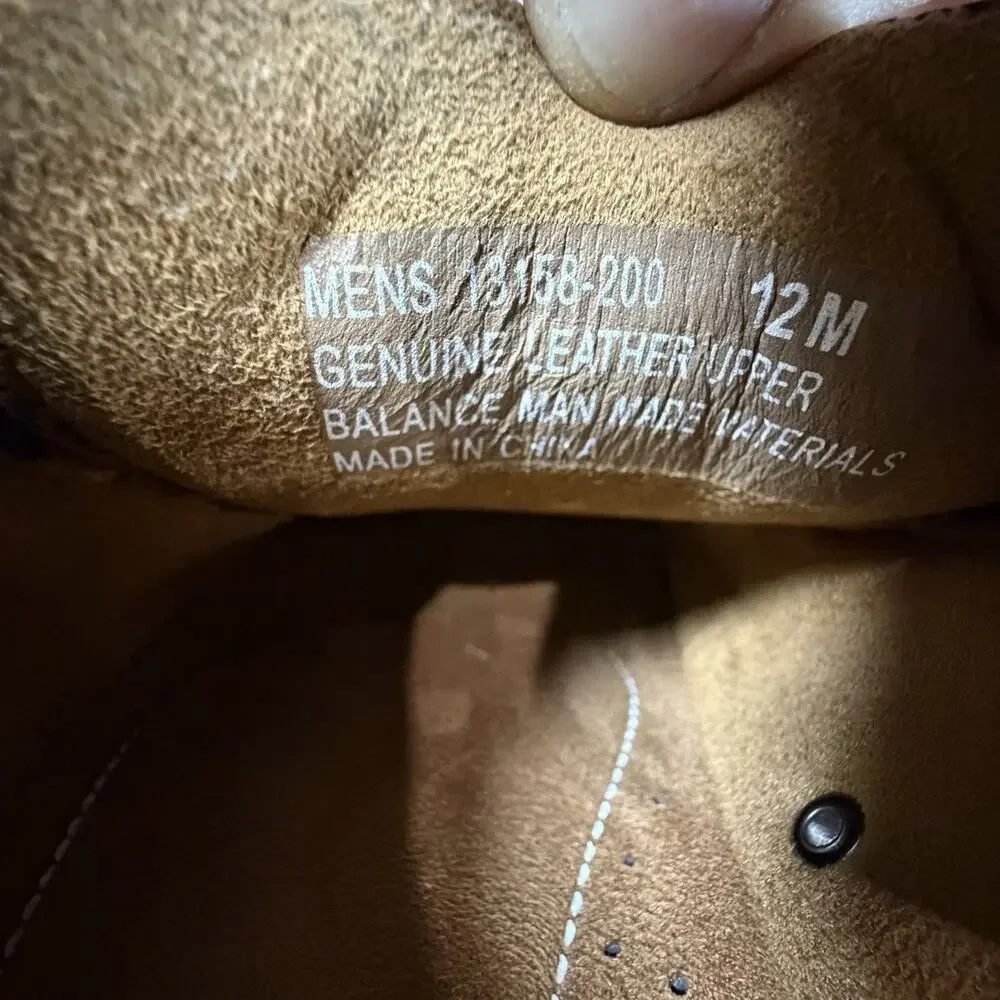 Florsheim Lakeside Slip On Men 12M Leather Moc Toe Shoes